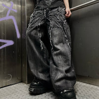 Jeans High Street Spider Embroidery Patch — 1