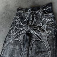 Jeans High Street Spider Embroidery Patch — 5