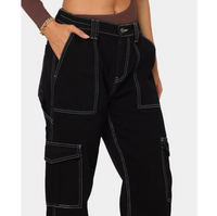 High Waist Baggy Wide Leg Workwear Jeans — 2