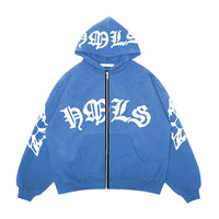 Y2K Vintage Hip Hop Jacket for Women - Casual Hoodie — 1