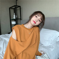 Korean Loose Fit Thin Jacket in Lazy Style Design — 3