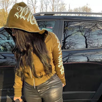 Letter Print Hoodie Sweatshirt — 5