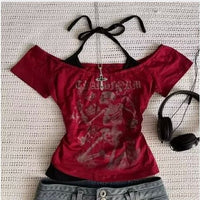 2000s Y2K Crop-top Aesthetic Sweet And Best Vest For Women — 2