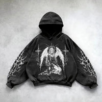 Hip Hop Y2K Printed Hoodie — 5