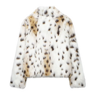 Women's Fashion Animal Pattern Baggy Coat — 2