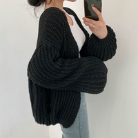 Women's Casual Retro Y2K Sweater Cardigan — 2