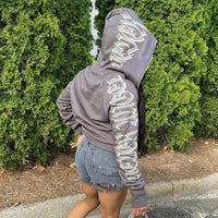 Letter Print Hoodie Sweatshirt — 3