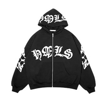 Y2K Vintage Hip Hop Jacket for Women - Casual Hoodie — 5