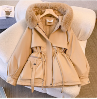 Women's Slimming Hooded Cotton-Padded Jacket — 5