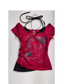 2000s Y2K Crop-top Aesthetic Sweet And Best Vest For Women — 5