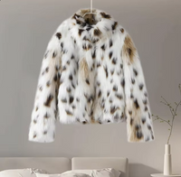 Women's Animal Pattern Baggy Coat — 5